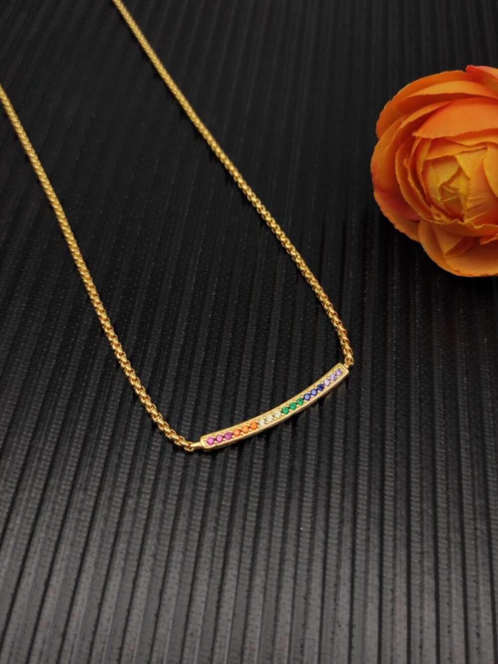 David Yurman Colored Diamond Necklace - Picture 4 of 5
